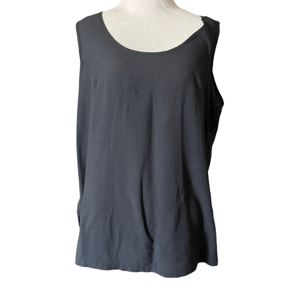 Jams World Black Tank Top Sleeveless Lightweight Women’s SZ Medium Boho Y2K